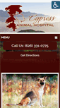 Mobile Screenshot of cypressvets.com
